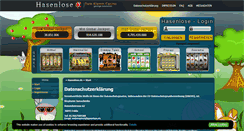 Desktop Screenshot of hasenlose.de