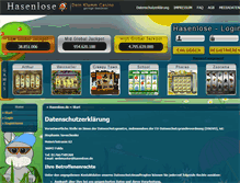 Tablet Screenshot of hasenlose.de